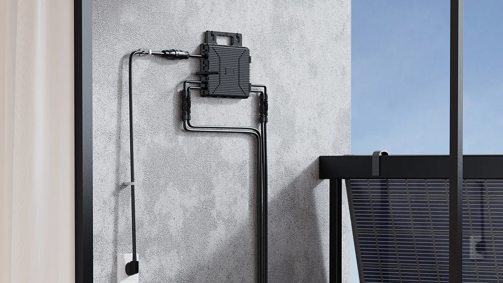 LS-800Mi Microinversor — en uso