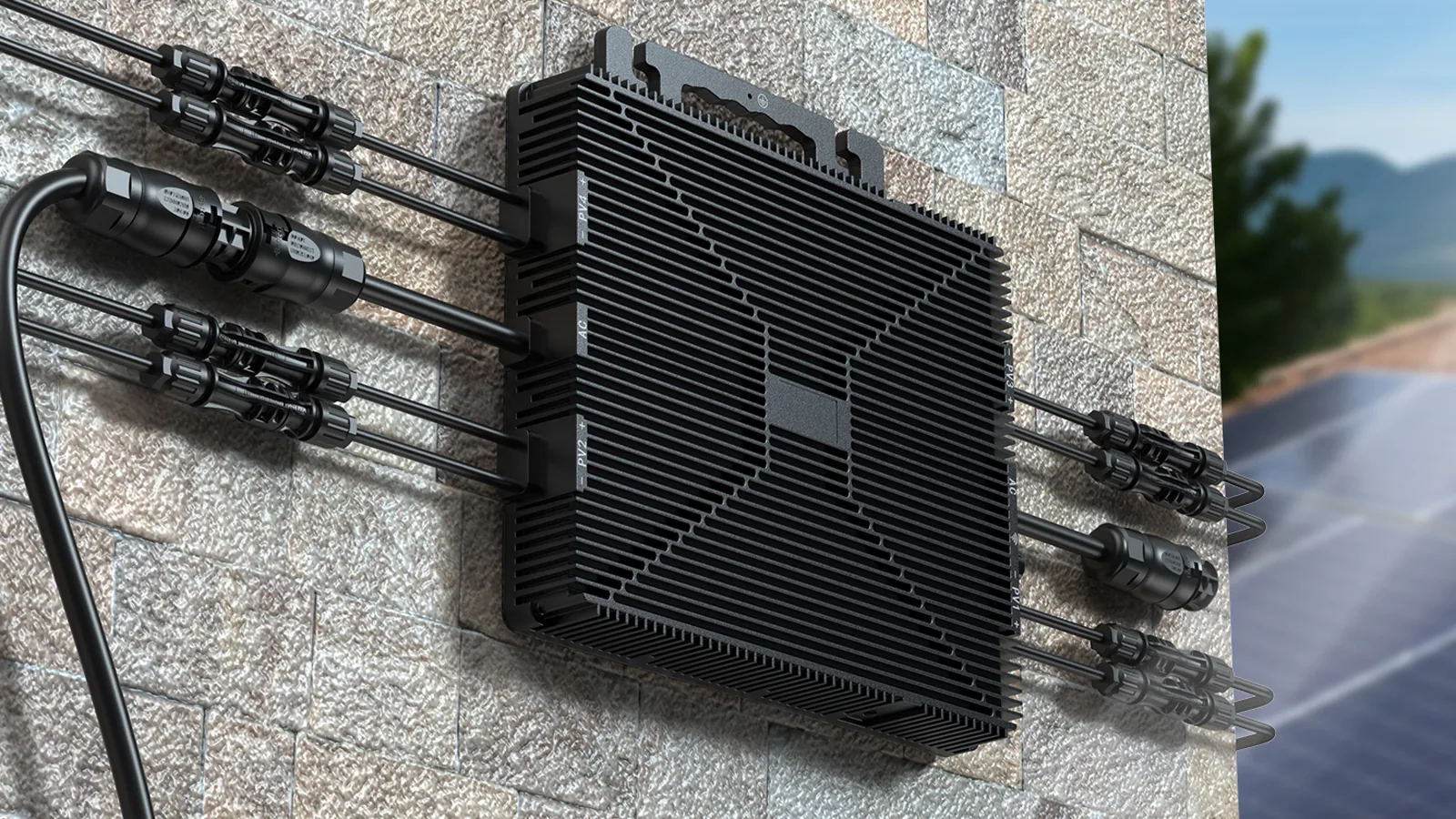 LS-L1600M マイクロインバーター — 使用イメージ
