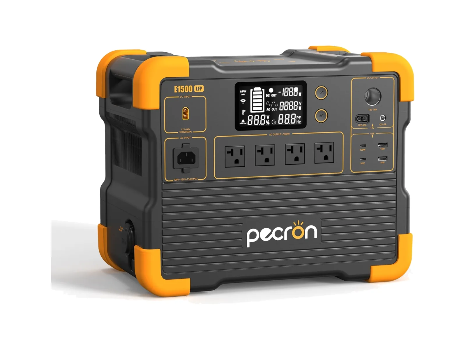 PECRON E1500LFP V3 Mittelgroße Powerstation