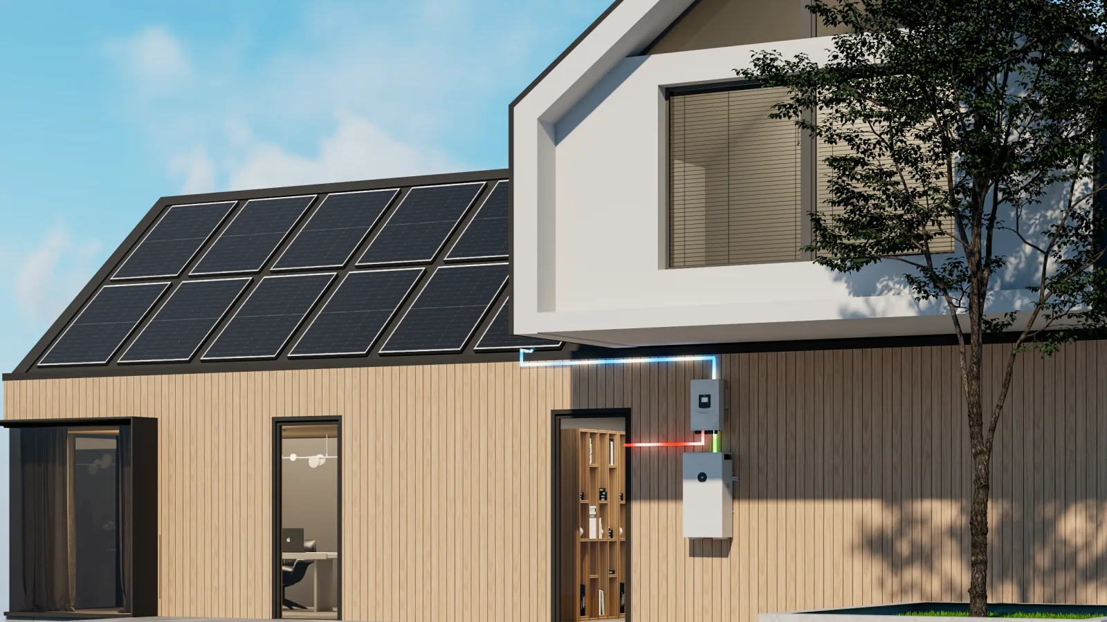 SUN-3-8K-SG06LP3-EU-CM2 Hybrid-Wechselrichter — im Einsatz